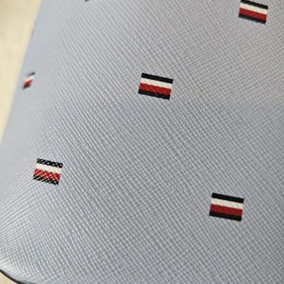 Tommy Hillfiger NWOT Logo Makeup Bag. Y2K. Minimalist. Travel. Blue Red White - Picture 13 of 13